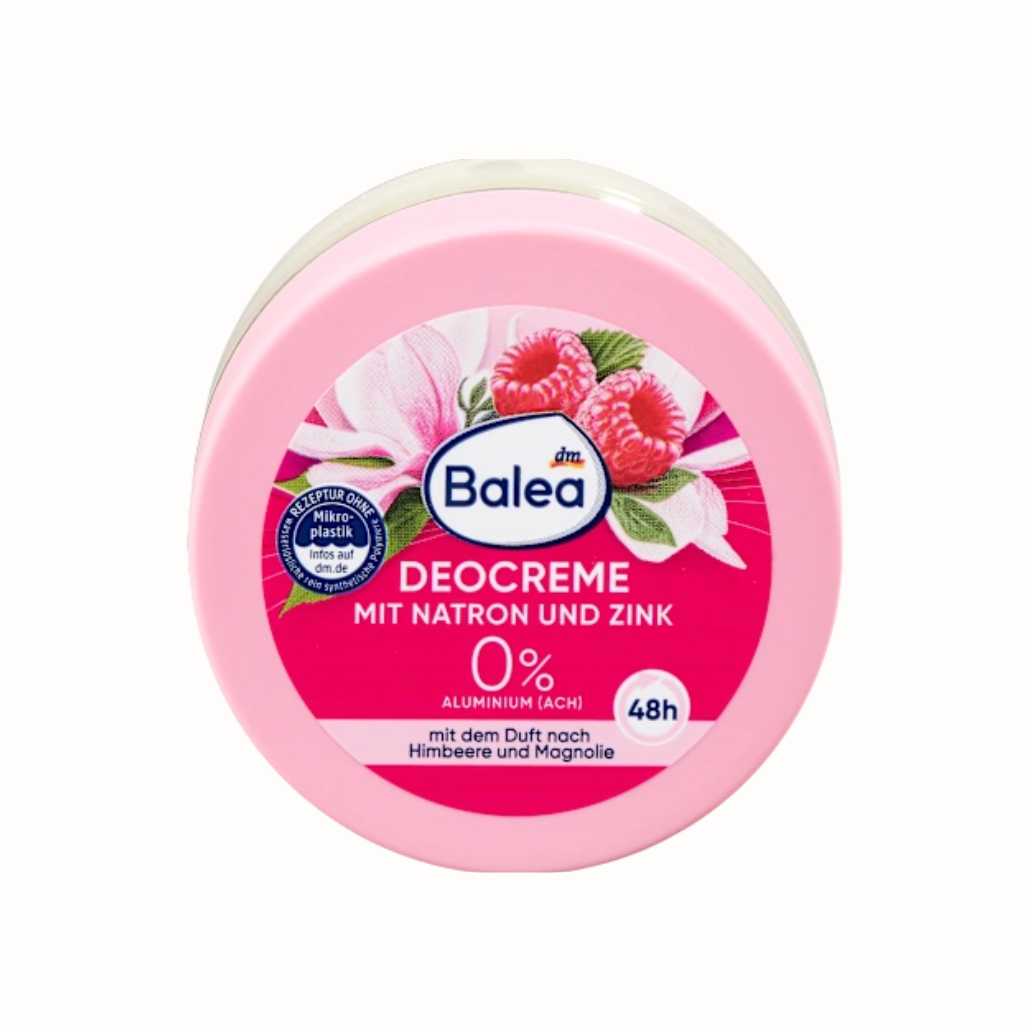 Déocrème Balea Himbeere – 48h de fraîcheur sans aluminium