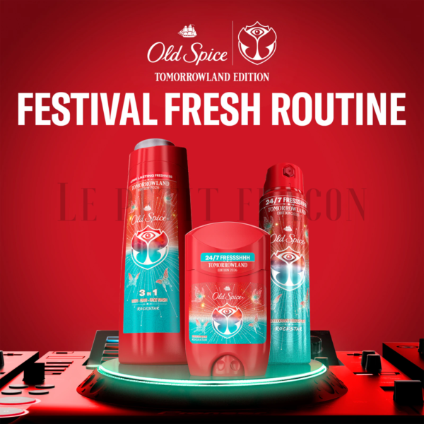 Pack Old Spice Rockstar Tomorrowland Edition